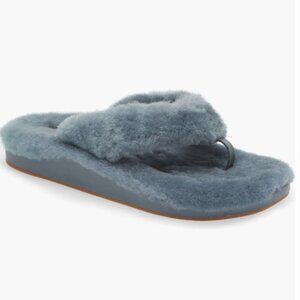 NWT Olukai Wool Sandals in Storm Blue